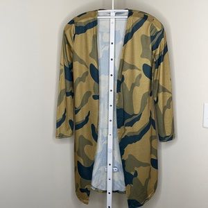 Camouflage Cardigan